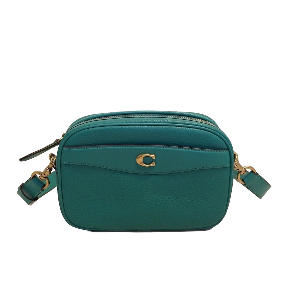 コーチ ショルダー カメラバッグ レザー グリーン CC386 COACH（コーチ） なくなり次第終了セール COACH CC386 カメラ バッグ