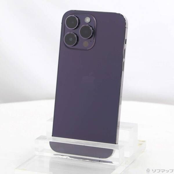 Pro ディープパープル iPhone14 256GB Max APPLE 256gb 〔中古