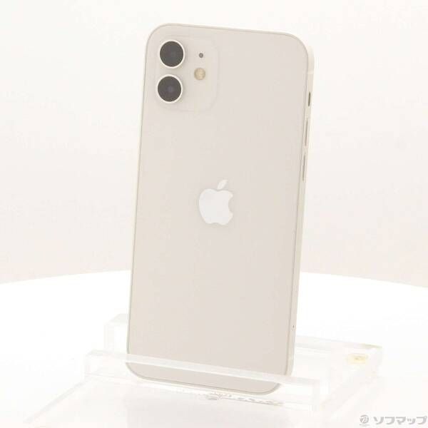 中古品〕 iPhone12 128GB ホワイト MGHV3J／A SIMフリー【269】 中古品