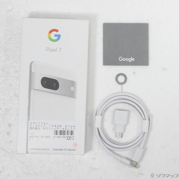 品〕 Google Pixel 7 128GB スノー G03Z5 SIMフリー【349