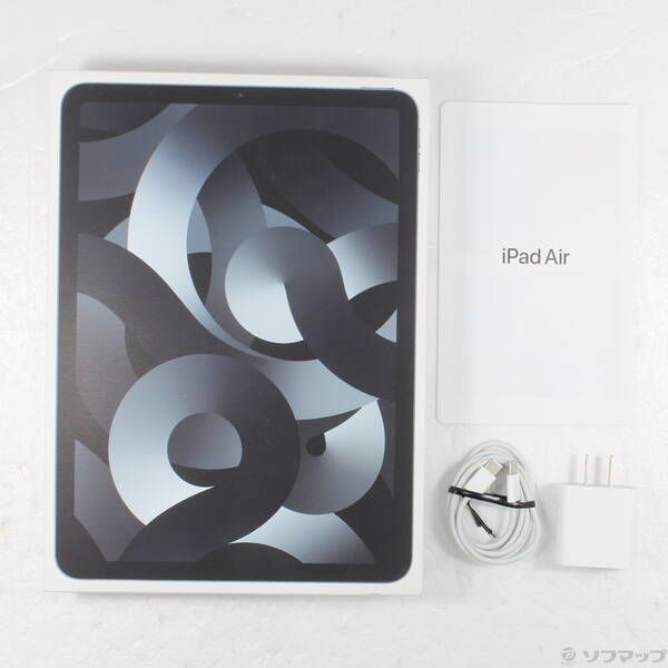 中古品〕 iPad Air 第5世代 64GB スペースグレイ MM9C3J／A Wi-Fi【349