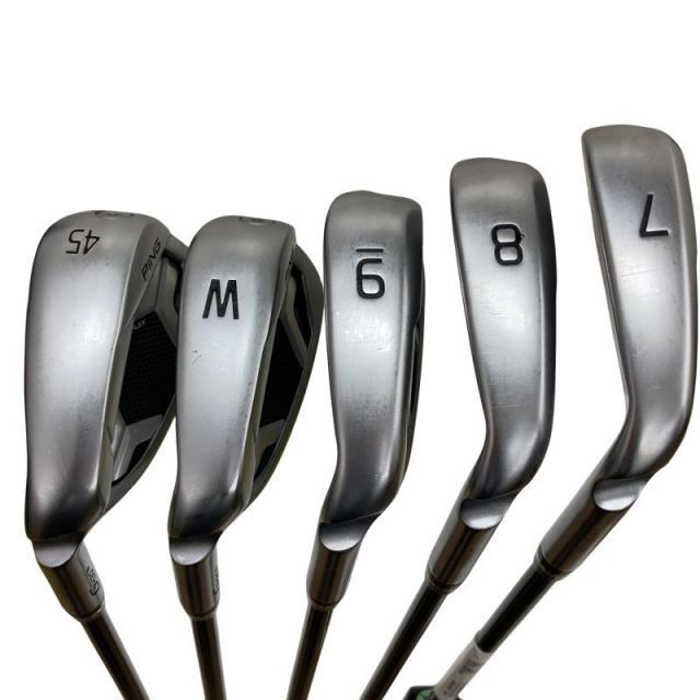 中古】 ピン G430 6S レフティ アイアンセット IR ALTA J CB BLACK(IR