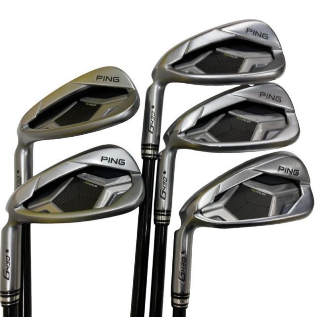 【レフティ】ピン G430 黒ドット メンズアイアンセット 5本 スチール R レフティ 左打ち PING ピン G430 5番アイアン 5鉄 5I 黒ドット - メルカリ