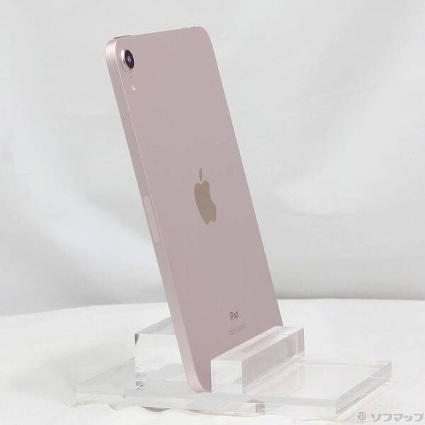 中古品〕 iPad mini 第6世代 64GB ピンク MLWL3J／A Wi-Fi【305