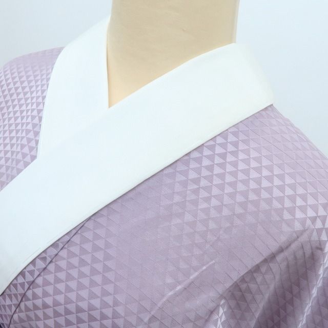 Y2070◇新品 正絹 単衣 ますいわ屋謹製 袖無双 半襟居敷当付 長襦袢 着物 百華❀Y4270◇新品 単衣 正絹 袖無双 漢方染 仕付け糸・半襟・居敷当て