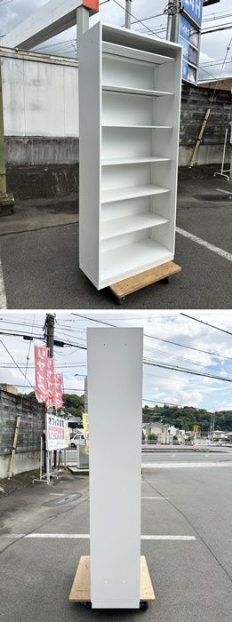 中古】【一部地域送料無料】コクヨ オープン書庫7段 エディアシリーズ 