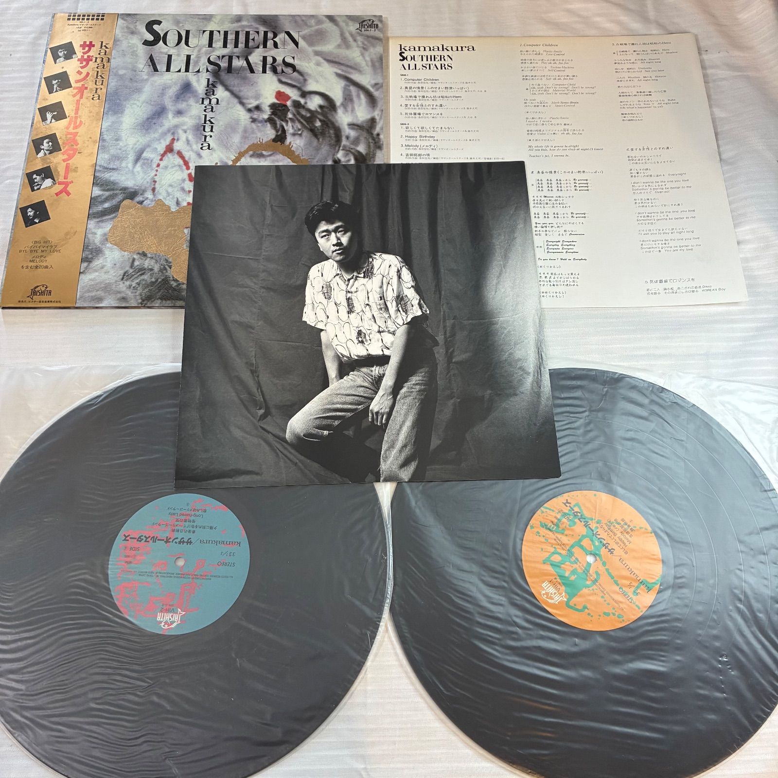 レコード サザンオールスターズ：熱い胸さわぎ / LP おまけにKAMAKURA