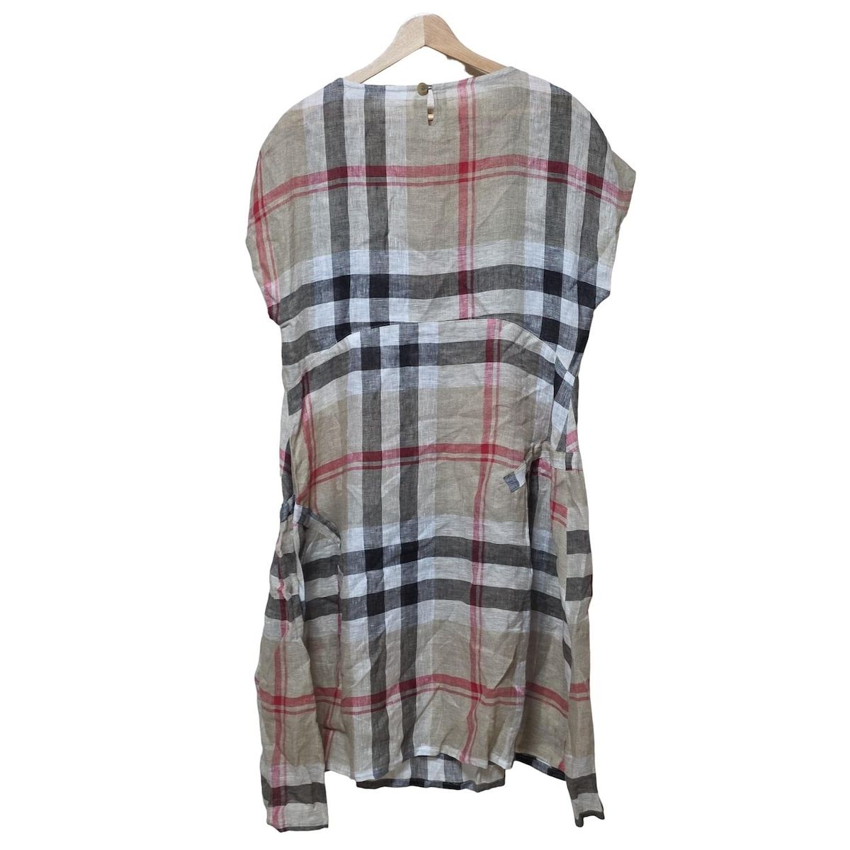 7日まで値下げ‼️センソユニコio comme io チェックワンピース未使用 専用io comme io センソユニコ チェック ワンピース 日本製 - メルカリ