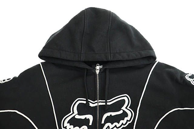 シュプリーム SUPREME 25AW Fox Racing Zip Up Hooded Sweatshirt