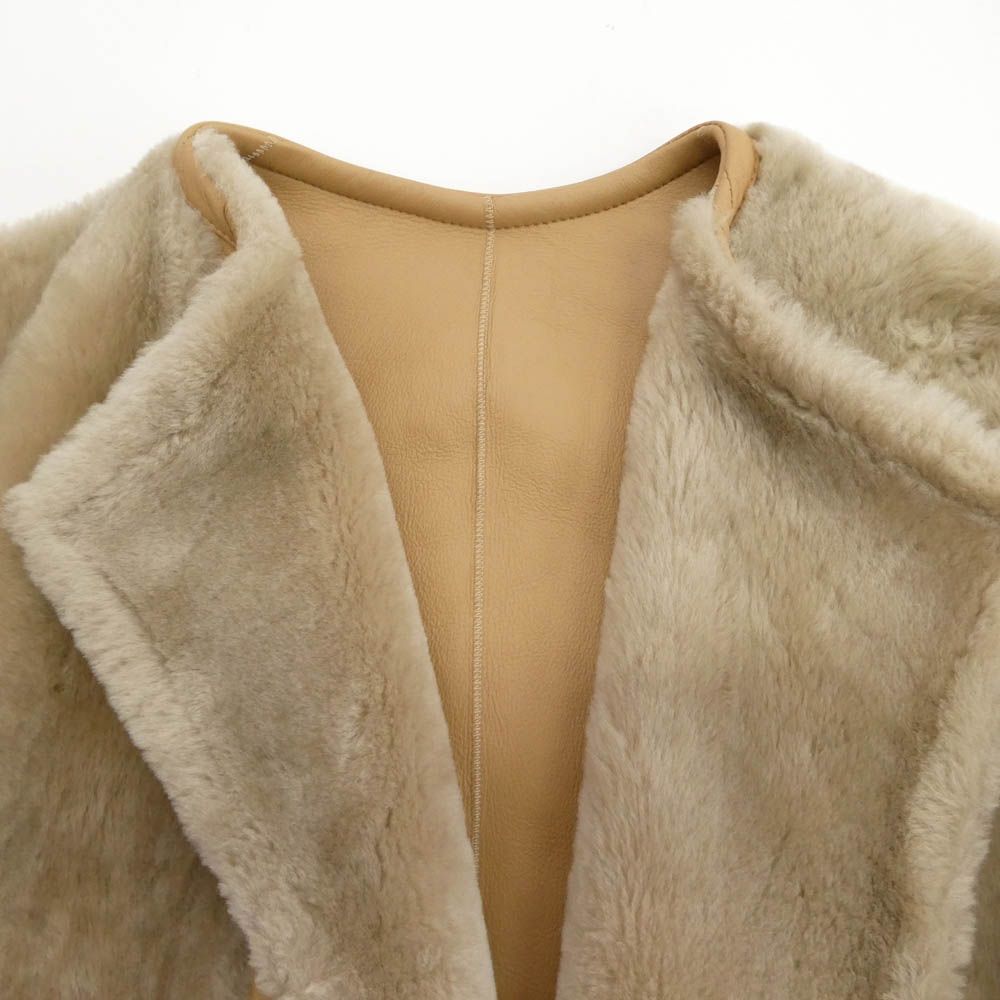 Ron Herman ロンハーマン　ノーカラーコート　ベージュ Ron Herman（ロンハーマン） ノーカラーコート S ベージュ レディース