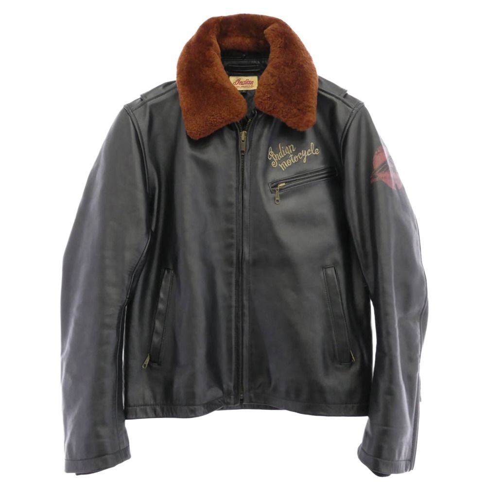 INDIAN MOTOCYCLE インディアン モトサイクル 94697 牛革 レザー