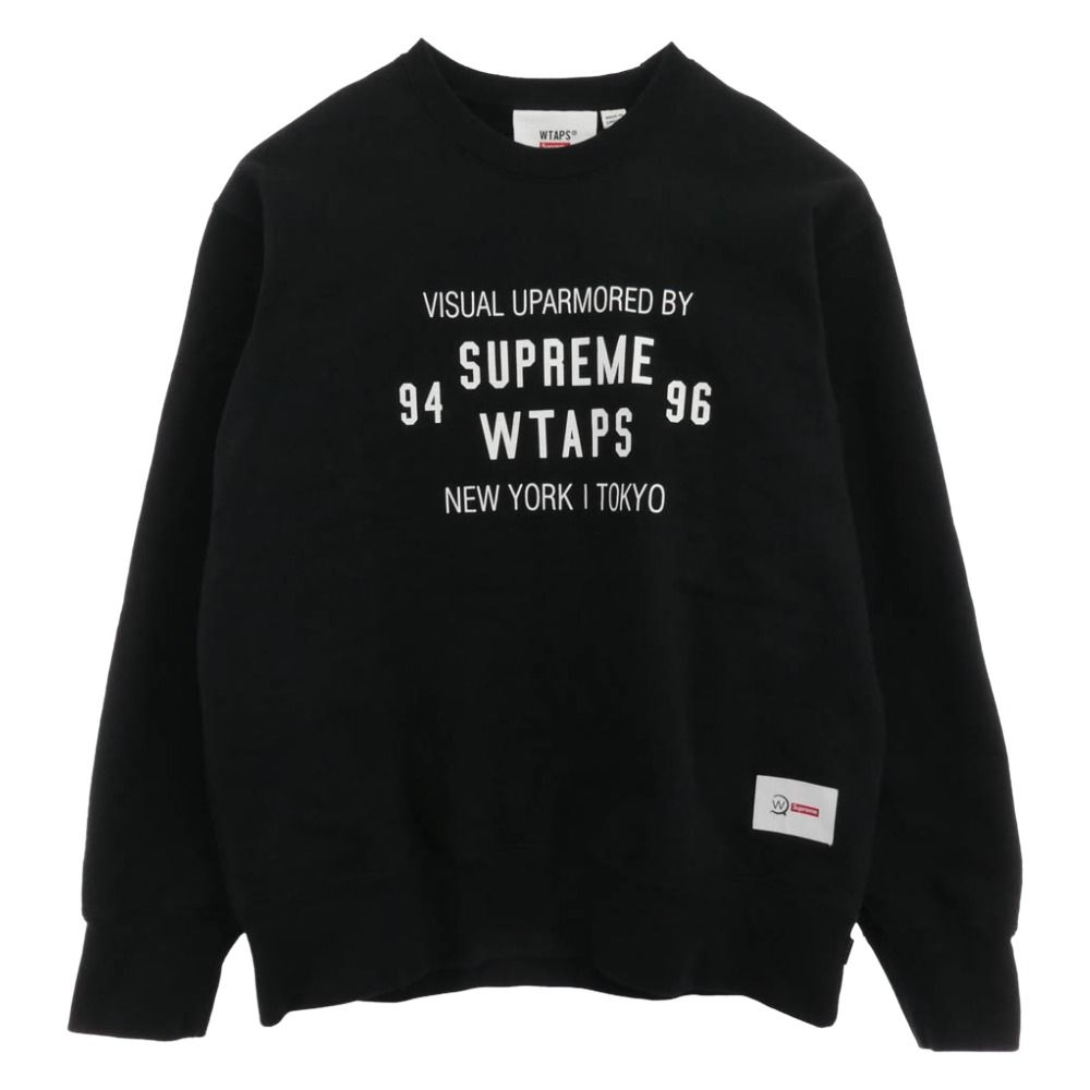 トップス Supreme WTAPS crewneck sweat Supreme シュプリーム 21AW x WTAPS Crewneck Sweat ダブルタップス