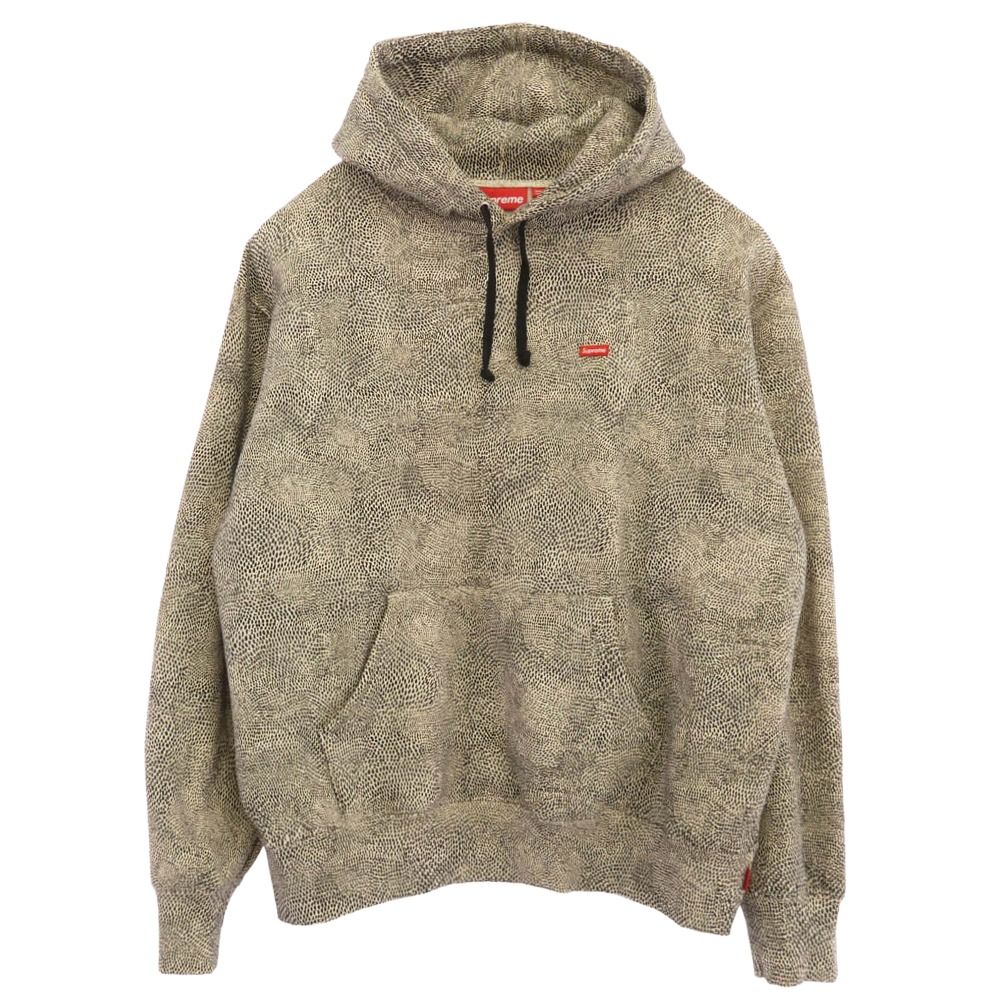 Supreme シュプリーム 25SS Small Box Hooded Sweatshirt Snakeskin