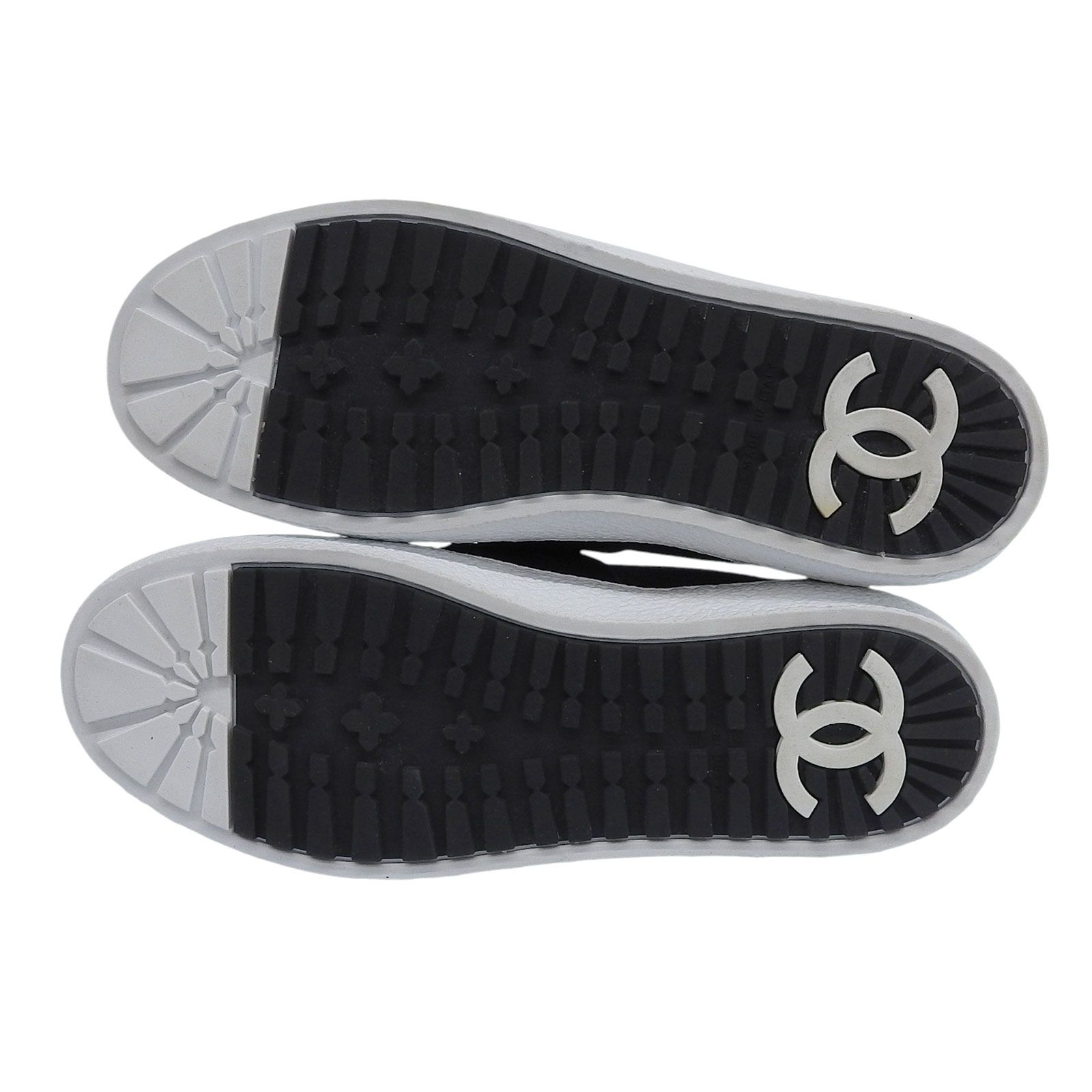 美品△CHANEL シャネル G31713 ココマーク スウェードレザー使い