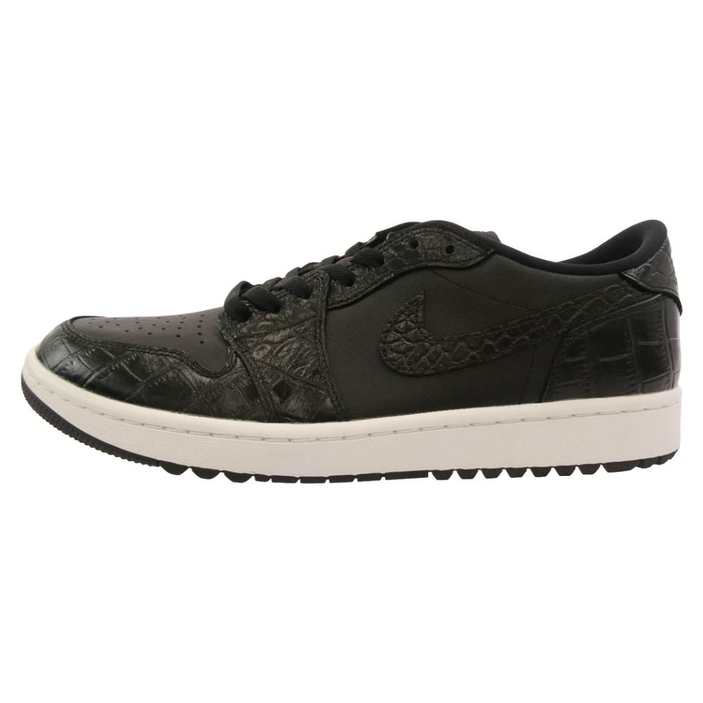 NIKE ナイキ DD9315-003 Air Jordan 1 Low Golf Black Crocodile Skin