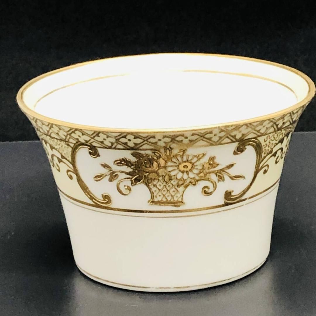 オールドニッポン SNB 名古屋 金盛り シュガーボウル クリーマー 金彩 オールドニッポン SNB 名古屋 金盛り シュガーボウル クリーマー 金彩