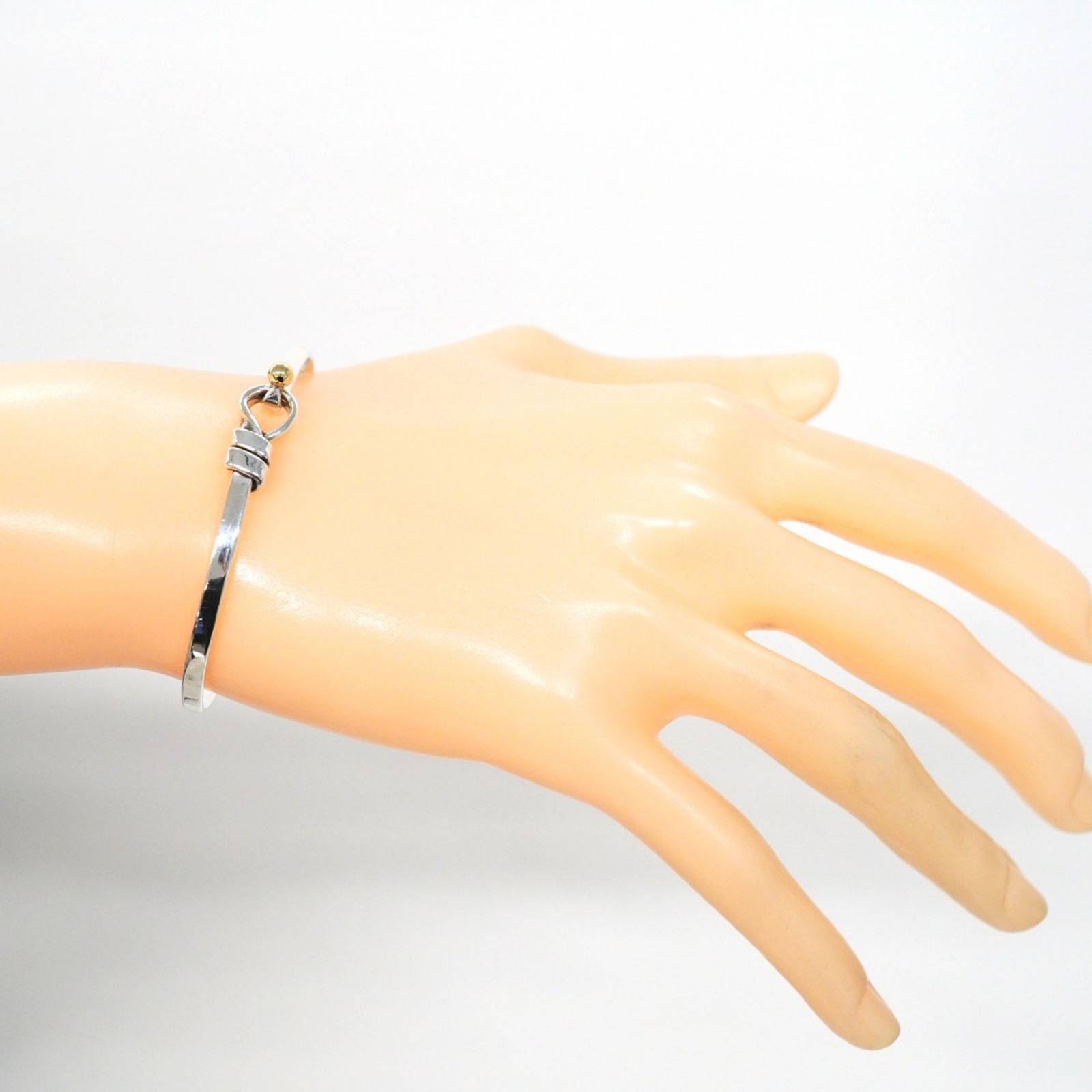 ティファニー(Tiffany) ティファニー バングル フック&アイ 18KYG