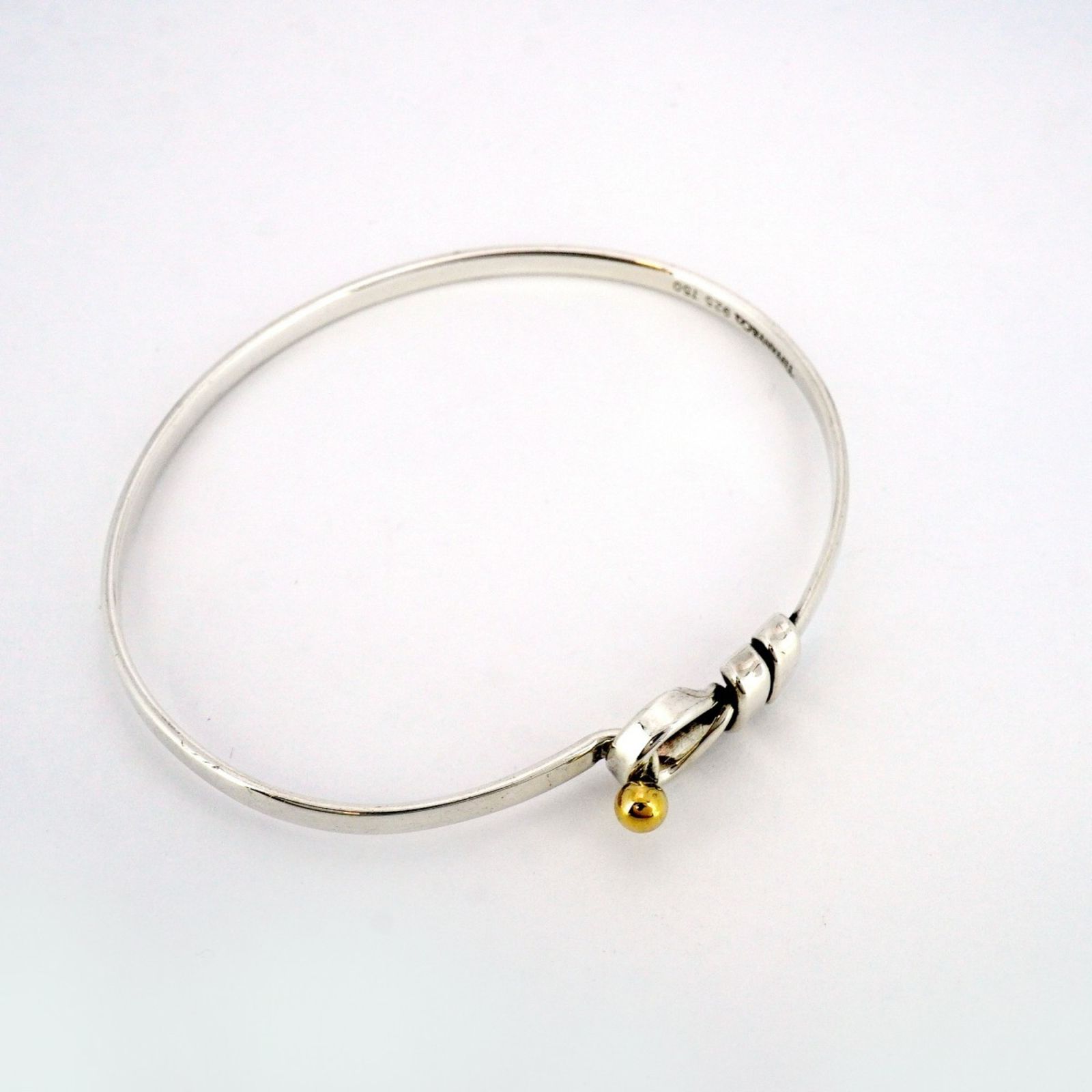 ティファニー(Tiffany) ティファニー バングル フック&アイ 18KYG