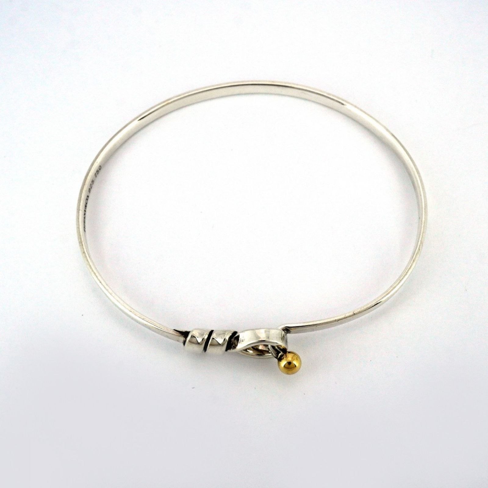 ティファニー(Tiffany) ティファニー バングル フック&アイ 18KYG