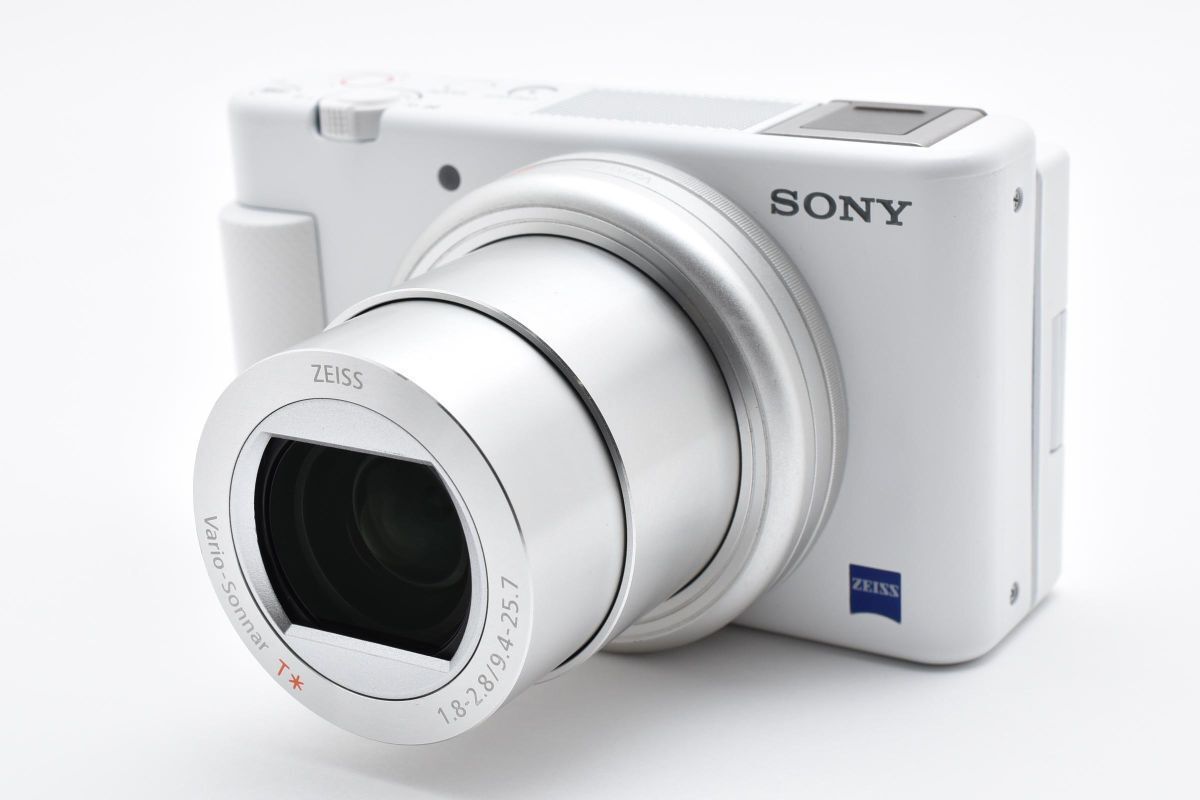 極上品 SONY VLOGCAM ZV-1 ホワイト AYM5134#523 - メルカリ