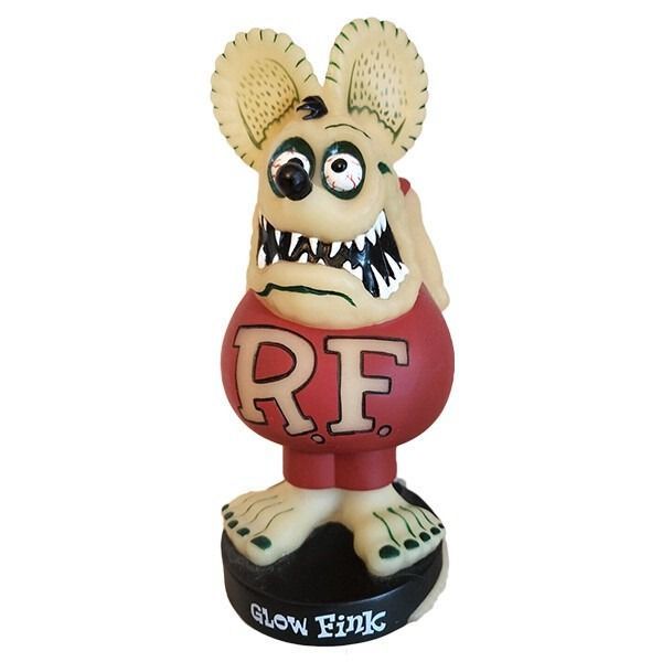 ラットフィンク ボビングヘッド GLOW FINK RATFINK FUNKO 首振り 人形 蓄光 フィギュア キャラクター 雑貨 アメリカン雑貨