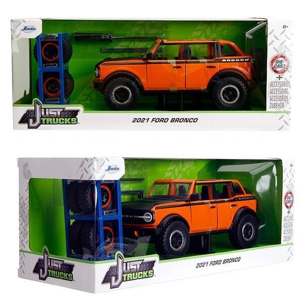 1 24 JUST TRUCKS 2021 Ford Bronco ミニカー アメリカン雑貨