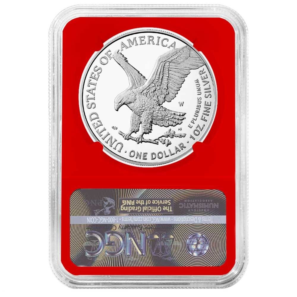 2023-W プルーフ 1ドル アメリカン シルバー イーグル NGC PF70UC FDI