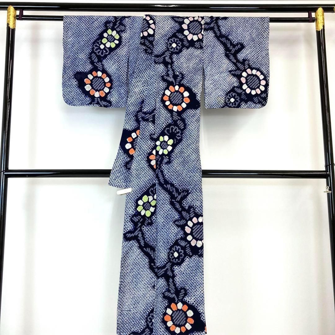 ちんぺーです❣️ 【着物と帯 時流】Y25898◆本場有松鳴海絞り浴衣◆手縫 ちんぺー様専用です❣️ 【着物と帯 時流】Y25898◇本場有松鳴海絞り