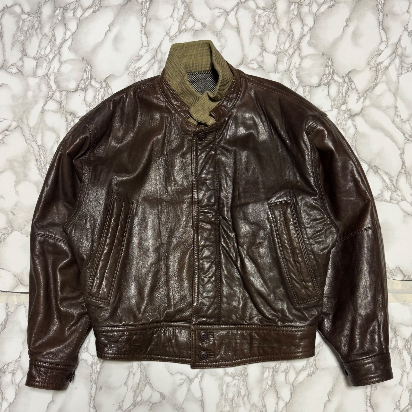 希少【BORSALINO ボルサリーノ 【商品名】VINTAGE 短丈 レザー