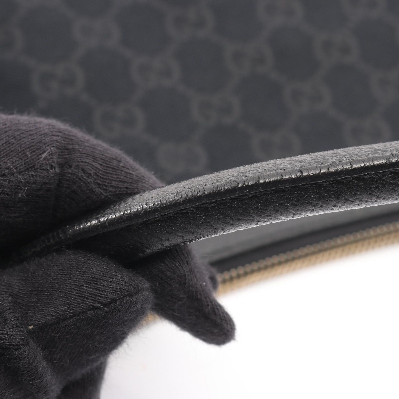 グッチ GUCCI ショルダーバッグ アビー GGキャンバス 153025 ブラック