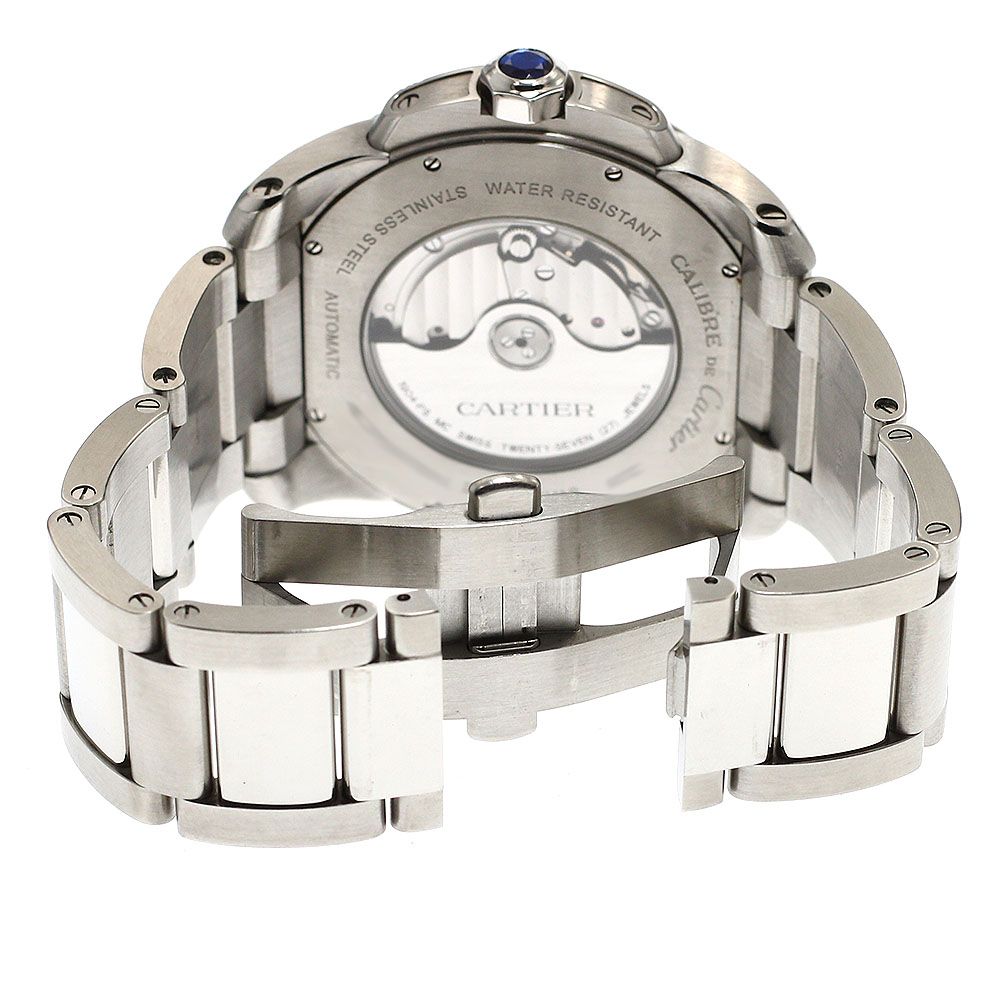 カルティエ CARTIER W7100037 カリブル ドゥ カルティエ デイト 自動