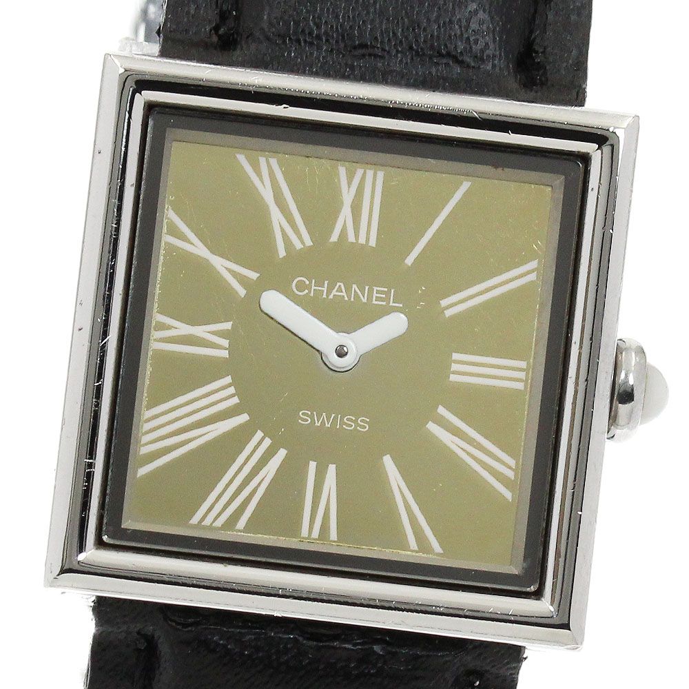 シャネル CHANEL マドモアゼル クォーツ レディース _931856 - メルカリ