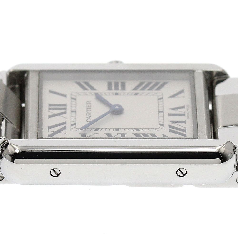 カルティエ CARTIER W5200013 タンクソロ SM クォーツ レディース 良品
