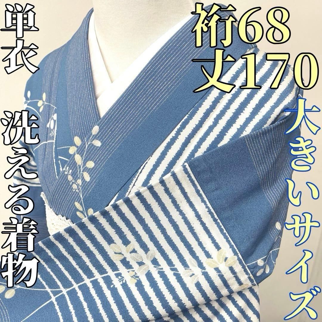 dayandemiです❣️ 【着物と帯 時流】ヒ25725t◆単衣洗える着物 dayandemiです❣️ 【着物と帯 時流】ヒ25725t◇単衣洗える着物 洗える着物