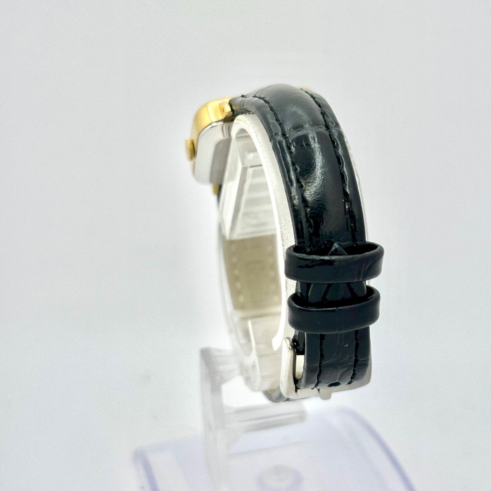 新品電池】SEIKO セイコー レディース 腕時計 ゴールド スクエア 16