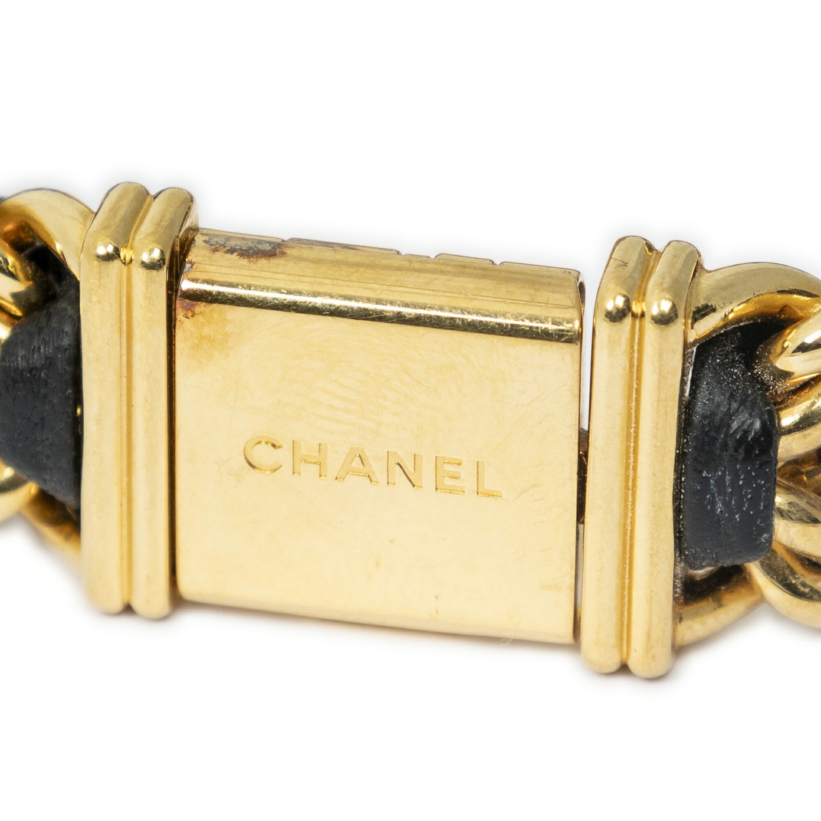 中古] CHANEL シャネルプルミエールブラック/ゴールド金メッキA - メルカリ
