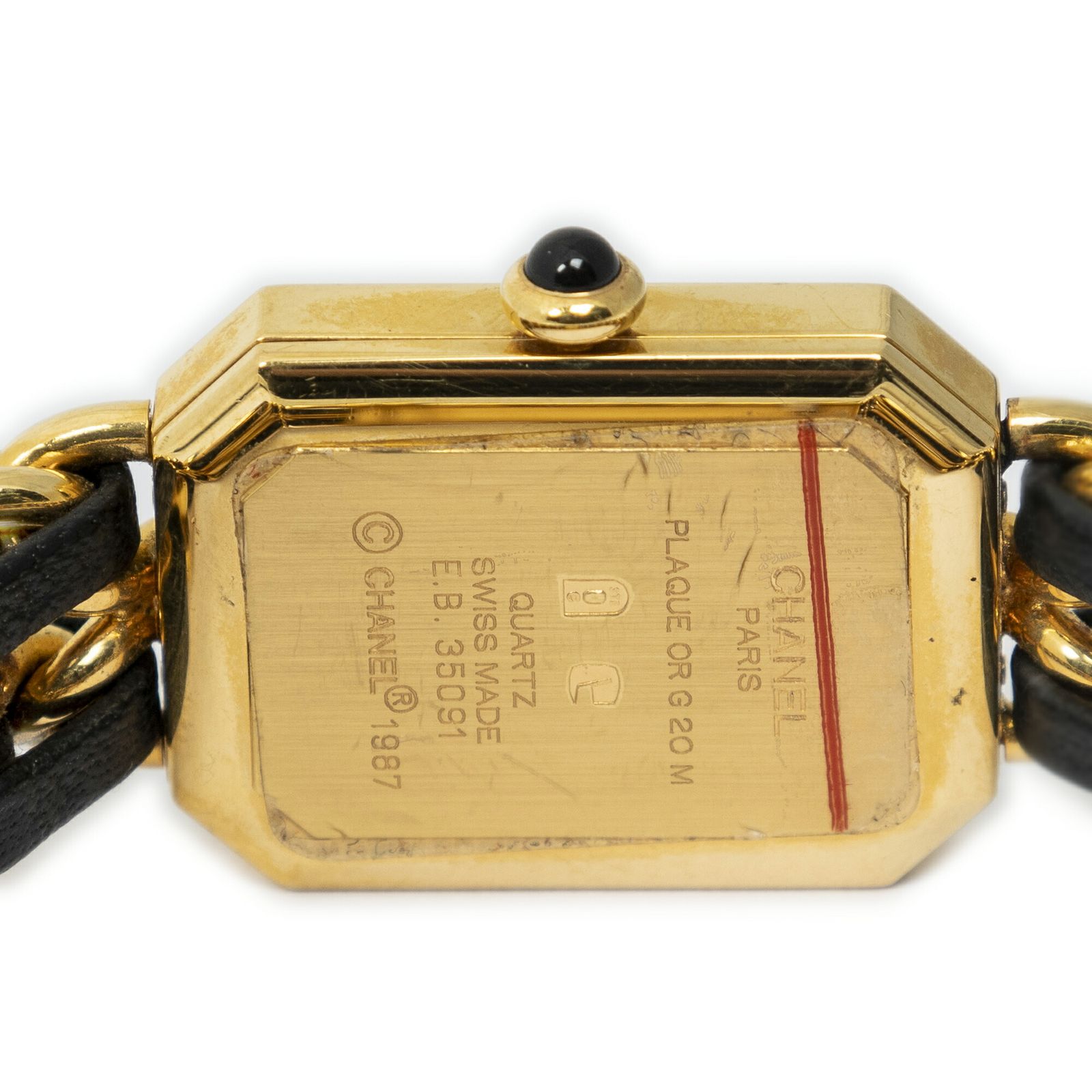 中古] CHANEL シャネルプルミエールブラック/ゴールド金メッキA - メルカリ