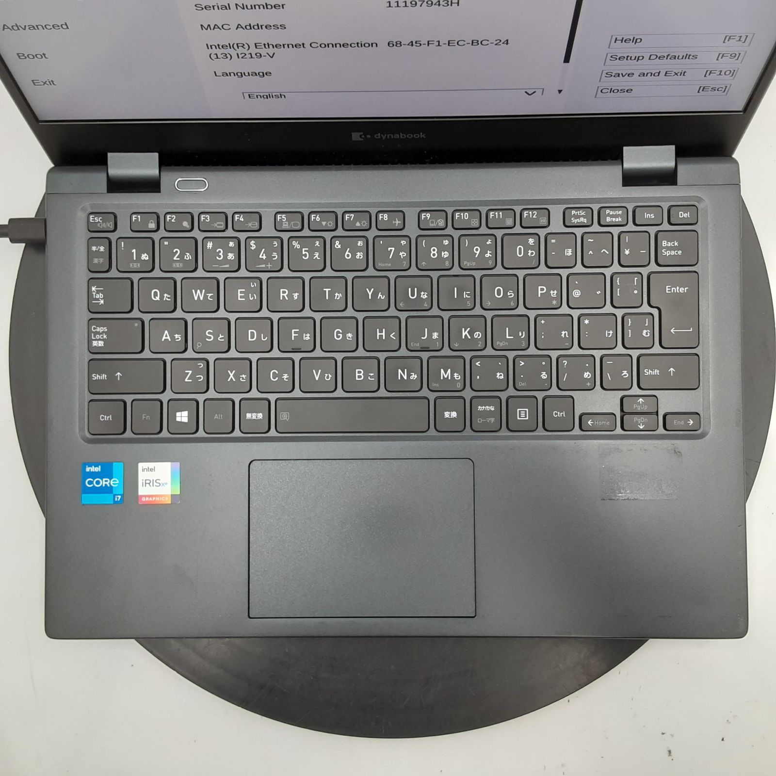 DynaBook-G3(ジャンク) ジャンク ノートPC Dynabook SZ/MVL i5・11世代 ジャンク ノートPC