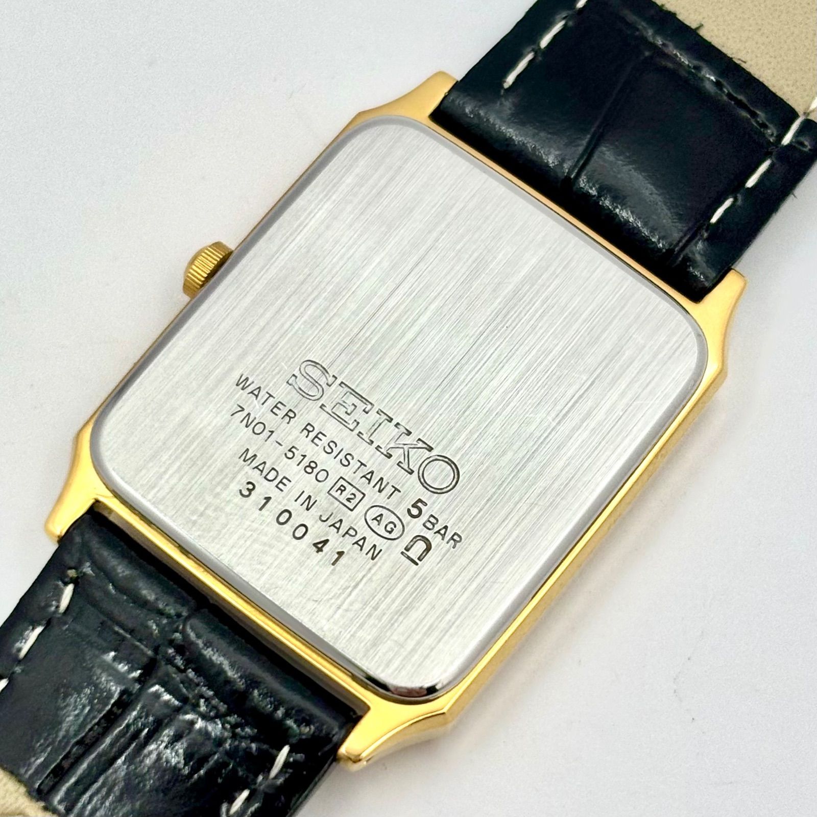 美品/新品電池】SEIKO セイコー SPIRIT スピリット ゴールド