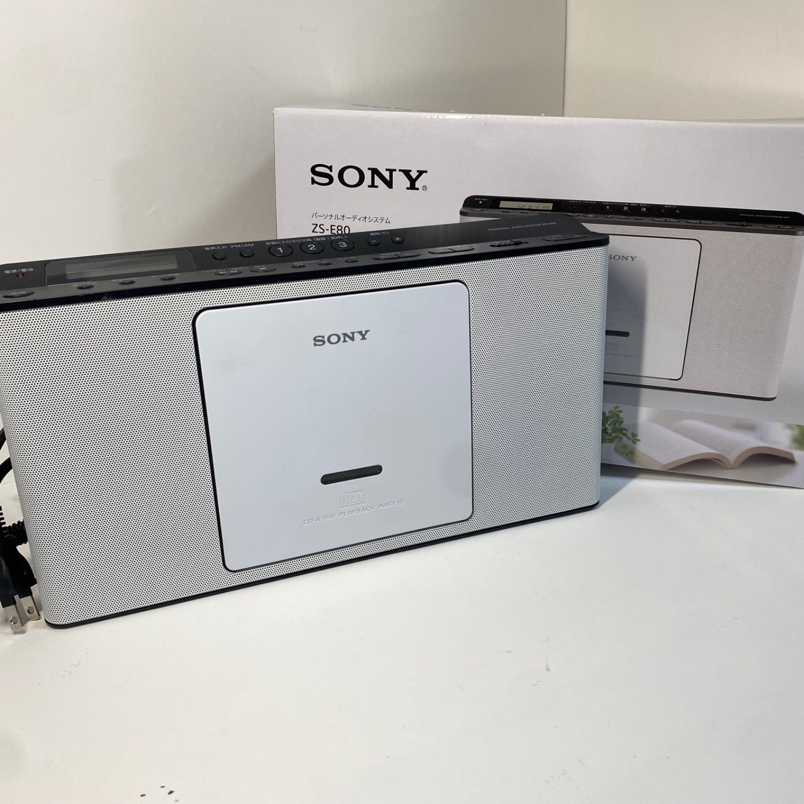 SONY ソニー パーソナルオーディオシステム ZS-E80 CD ラジオ 【動作