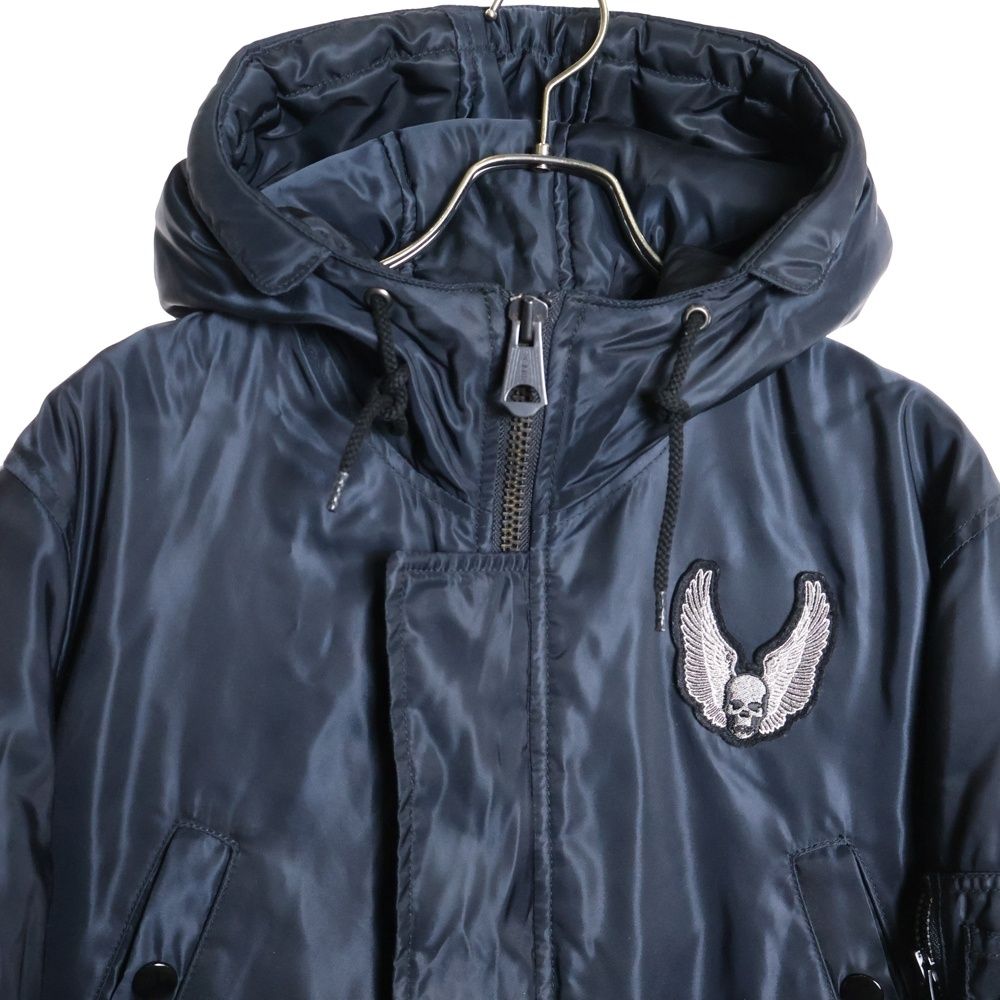 lucien pellat-finet (ルシアンペラフィネ) N-3B スカル ワッペン 刺繍