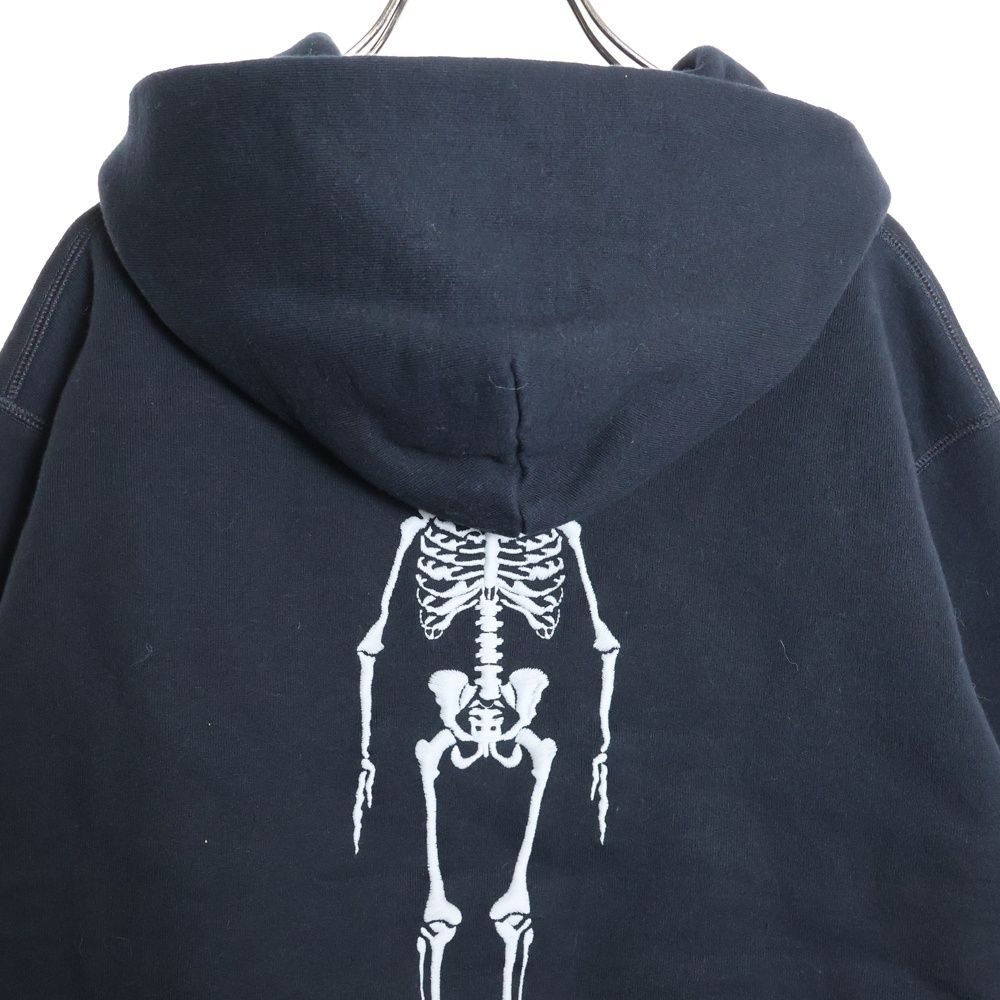 lucien pellat-finet (ルシアンペラフィネ) スカル刺繍 パーカー