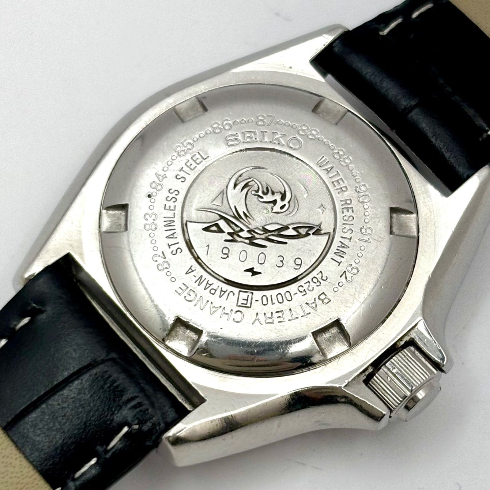 新品電池】SEIKO セイコー ダイバー 回転ベゼル 150M デイト シルバー