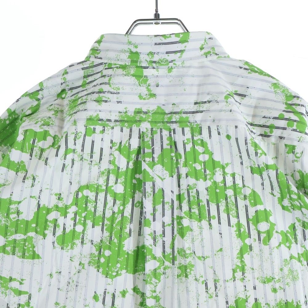 AD2024 24AW オムドゥ 総柄シャツ 黒 白 AD2024 24AW オムドゥ 総柄シャツ 黒 白 COMME des GARCONS HOMME DEUX