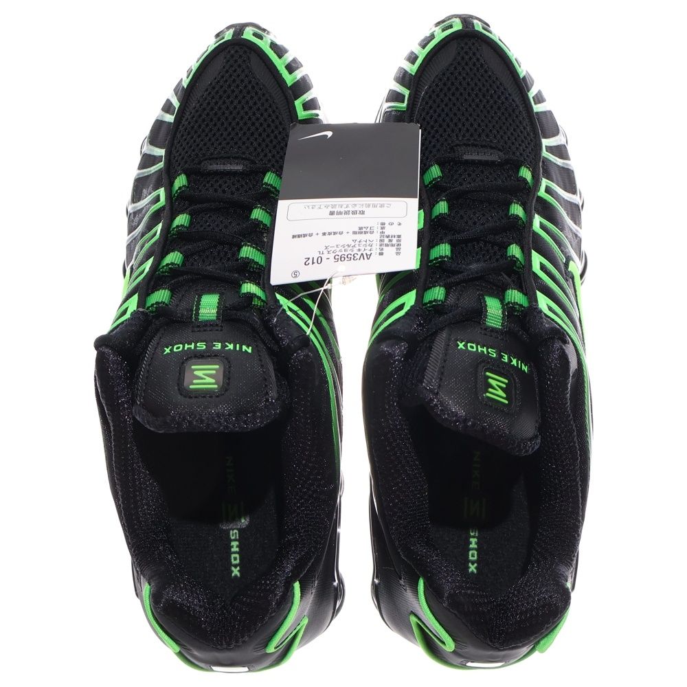 NIKE (ナイキ) SHOX TL BLACK GREEN STRIKE ショックス ブラック