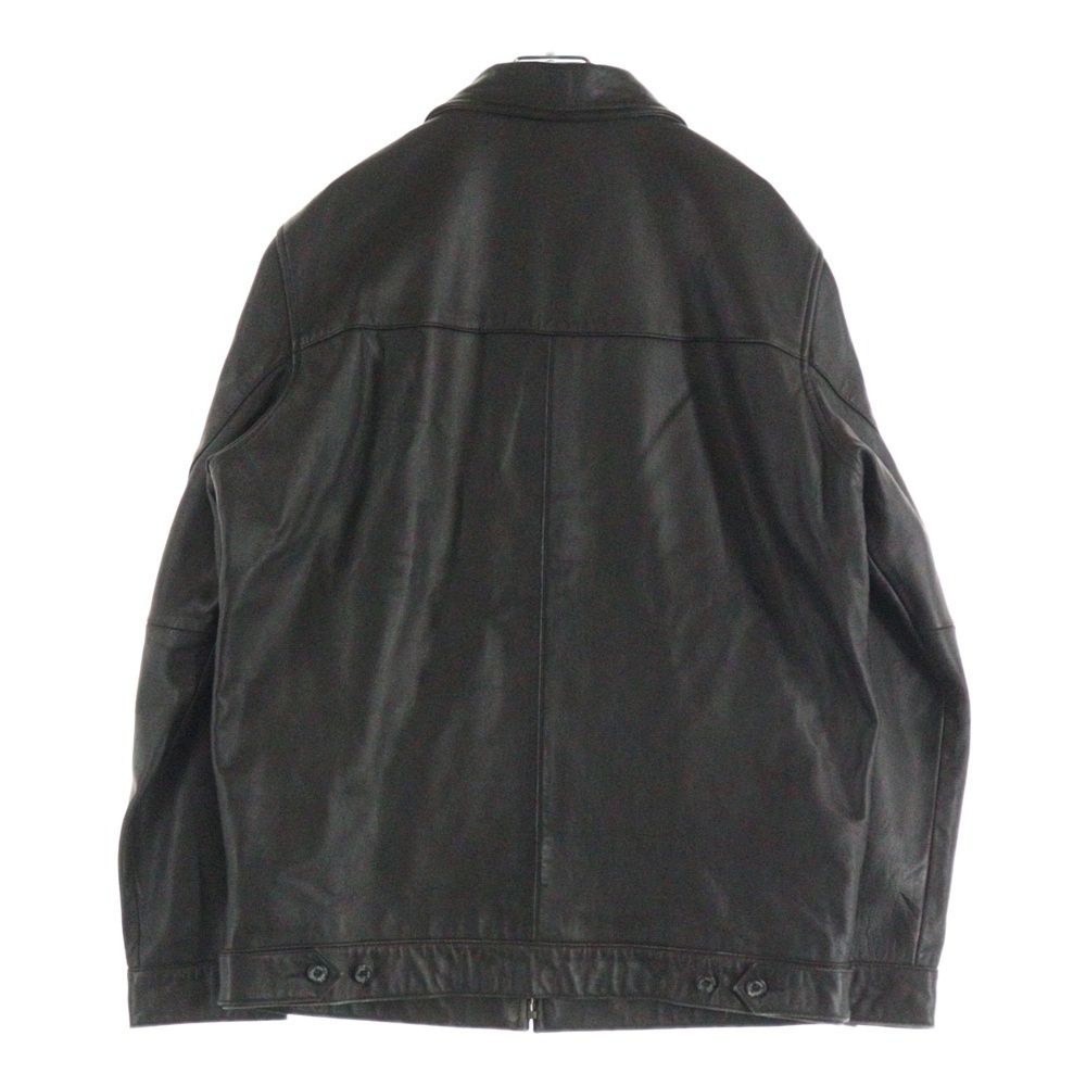 POLO RALPH LAUREN (ポロラルフローレン) 胸ロゴ刺繍 ラムレザー