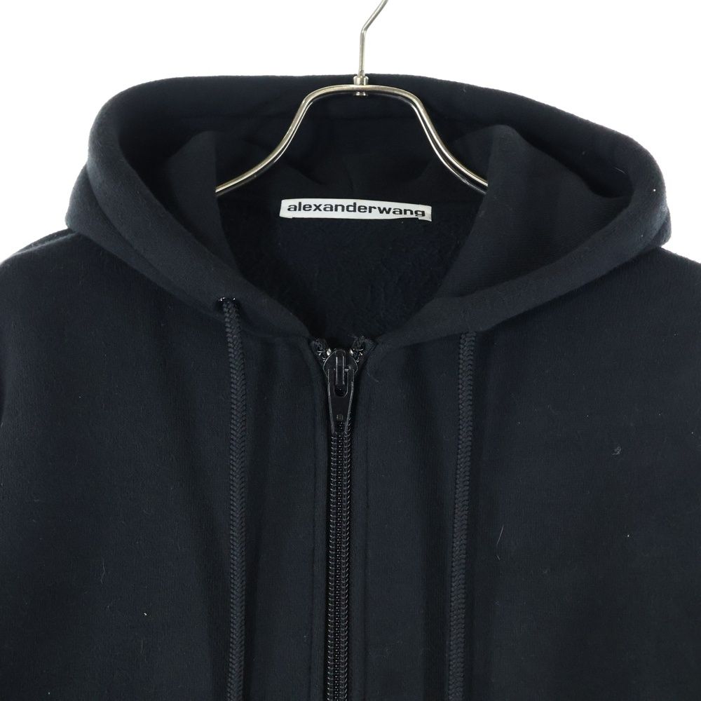 ALEXANDER WANG (アレキサンダーワン) 裏起毛 ジップアップフーディ