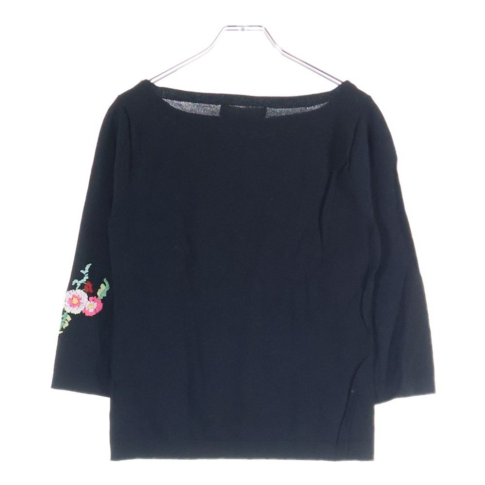 美品✨ケイタマルヤマ シルク混 花柄刺繍 ロングコート ブラック STRAWBERRY FIELDS 花柄刺繍 ロングコート - メルカリ