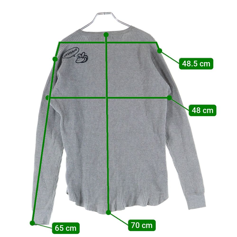 HYSTERIC GLAMOUR (ヒステリックグラマー) ヘンリーネックサーマル