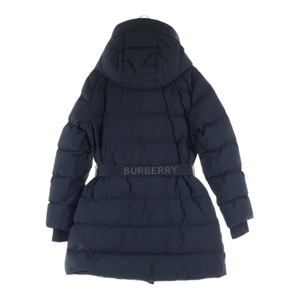 BURBERRY (バーバリー) 21AW ロゴベルト フード付き ダウンコート